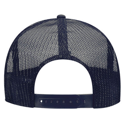 YJ Teens Navy Foam Trucker